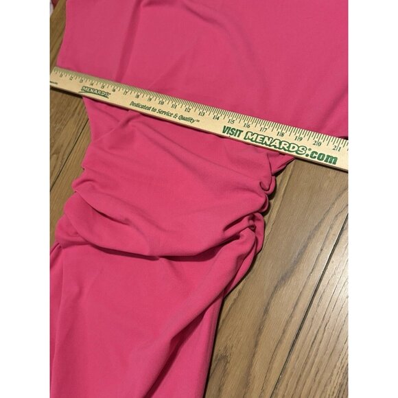 New Beautiful Pink Gibson Latimer Asymmetrical Dress Size Small Sexy Formal City - Picture 3 of 10